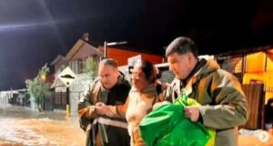 Desborde del río Rehue inunda sectores de Angol y obliga a dramática evacuación nocturna.