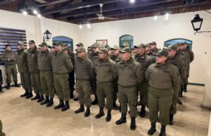 Sistema Frontal: seremi Luis Calderón recibe a contingente policial de Concepción que reforzará la seguridad en La Araucanía