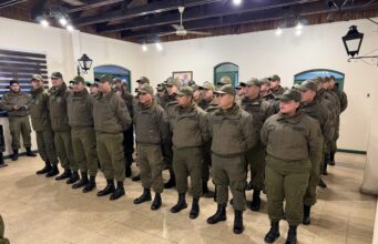 Sistema Frontal: seremi Luis Calderón recibe a contingente policial de Concepción que reforzará la seguridad en La Araucanía