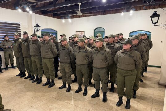 Sistema Frontal: seremi Luis Calderón recibe a contingente policial de Concepción que reforzará la seguridad en La Araucanía