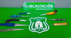 Operativo masivo en cárceles de La Araucanía deja 9 celulares y más de 100 elementos cortopunzantes incautados