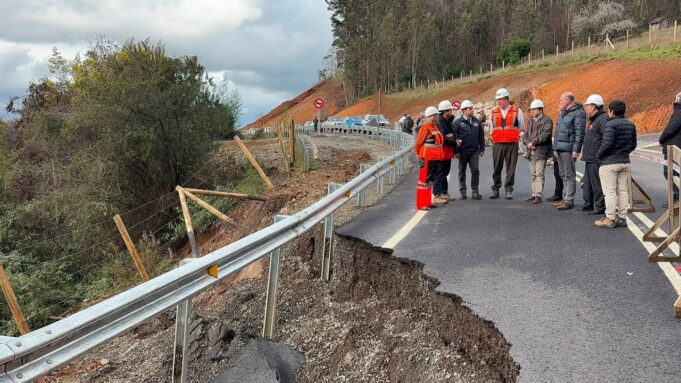 Autoridades nacionales y regionales recorren La Araucanía para evaluar daños por sistema frontal en Pitrufquén