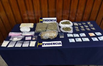 PDI Temuco saca de circulación 7 mil dosis de drogas avaluadas en más de 30 millones de pesos
