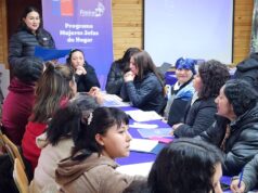 Mujeres de Freire culminan primera etapa de formación laboral del Programa Mujeres Jefas de Hogar