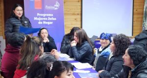Mujeres de Freire culminan primera etapa de formación laboral del Programa Mujeres Jefas de Hogar