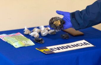 PDI detuvo a mujer por microtráfico de drogas en las inmediaciones de la plaza Teodoro Schmidt
