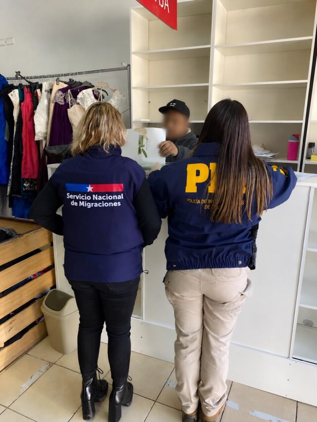 Fiscalización migratoria deja seis personas denunciadas y dos notificadas de expulsión en Temuco
