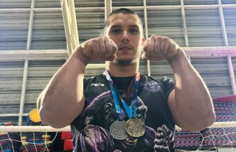 José Tomás Jiménez Romero: fuerza, disciplina y resiliencia para llevar el nombre de Pitrufquén a lo más alto del armwrestling