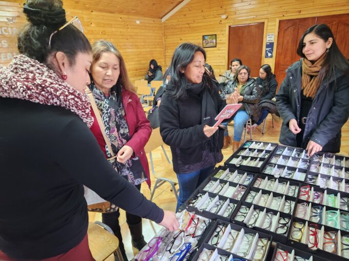Freire: 55 mujeres del programa mujeres jefas de Hogar accedieron a atención oftalmológica