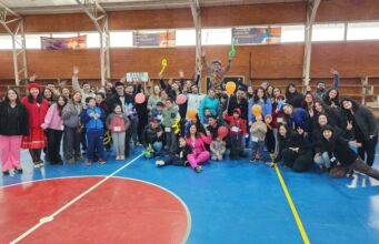 Programa AIDIA del Cesfam de Pitrufquén celebró el día de la niñez con la actividad “jugar también es salud”