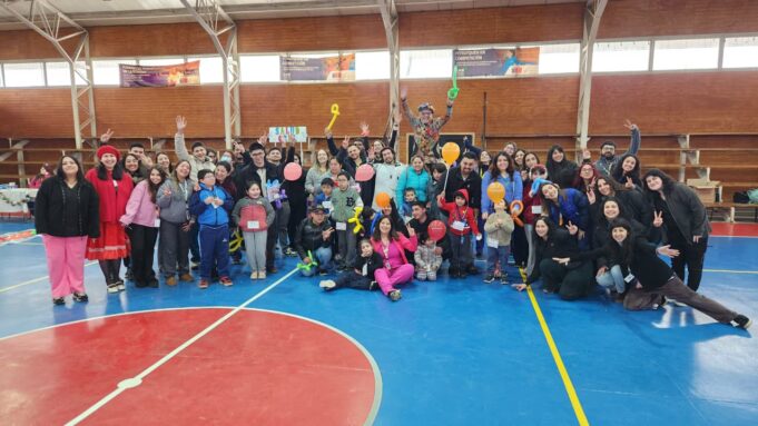 Programa AIDIA del Cesfam de Pitrufquén celebró el día de la niñez con la actividad “jugar también es salud”