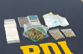 Investigación por venta de drogas culmina con un detenido y decomiso de 69 dosis de marihuana en Pucón