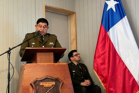 Más de diez mil procedimientos en un año: carabineros de Gorbea revela el despliegue policial durante su cuenta pública 2025