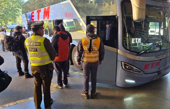 Refuerzan controles a buses interurbanos por fiestas patrias y realizan alcotest a conductores en Temuco
