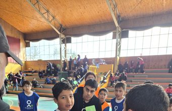 A través del deporte: Dos escuelas de Cunco fortalecen la convivencia escolar de la mano de Fútbol Más y Hortifrut