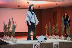 Feria de la Lana destacó el talento de artesanas y emprendedoras de Freire con exposición y desfile de modas
