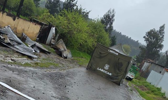 Fatal incendio en Traiguén deja tres personas fallecidas tras voraz siniestro en sector Las Obras