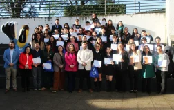 Estudiantes de 18 establecimientos educacionales de La Araucanía brillaron en las olimpiadas regionales de ciencias naturales UFRO