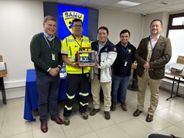 Nuevos equipos para enfrentar emergencias: SAMU Araucanía Sur moderniza sus ocho bases operativas