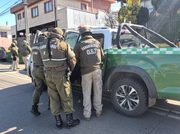 Desbaratan banda dedicada al tráfico de drogas tras operativo simultáneo en tres inmuebles de Carahue