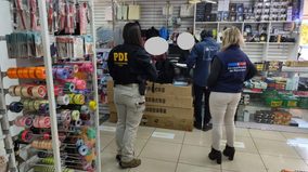 PDI fiscaliza situación migratoria de extranjeros durante operativo en el comercio de Temuco