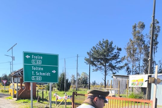 Carabineros de Pitrufquén refuerza campaña preventiva durante fiestas patrias con foco en abigeato y seguridad vial
