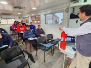 Departamento de salud de Freire capacita a funcionarios en uso y manejo de extintores