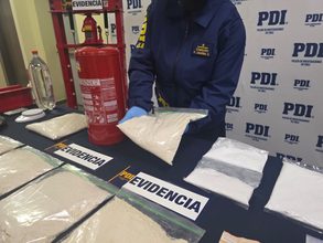 Ocultaban millonario cargamento de ketamina en extintores: PDI detiene a cinco integrantes de banda investigada en La Araucanía
