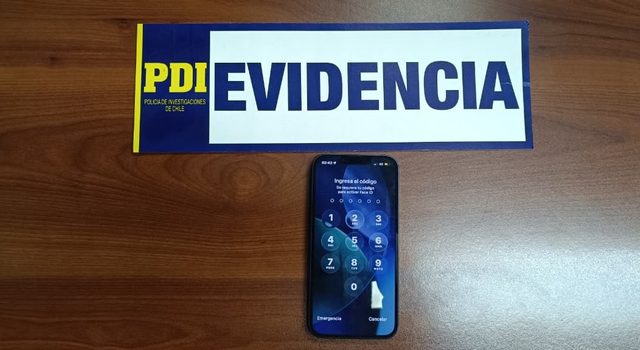 Detienen en Freire a hombre acusado de robar un iPhone a taxista tras trasladarlo a un sector rural