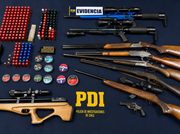 Incautación de armas de fuego crece 81,2% en La Araucanía durante 2026: pperativos policiales retiran más de 570