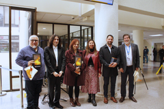 Teatro Municipal Camilo Salvo y Seremi de Las Culturas celebraron el Día Mundial de la ópera con intervención artística en Banco Estado de Temuco