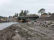 Un 90% de avance: Pitrufquén se prepara para estrenar el nuevo puente Quinque durante el próximo verano