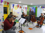 Orquesta Filarmónica de Temuco y Fundación Integra acercaron la música a la primera infancia en Loncoche