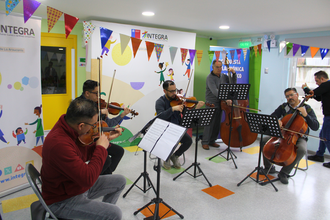 Orquesta Filarmónica de Temuco y Fundación Integra acercaron la música a la primera infancia en Loncoche