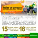 Freire refuerza la prevención ante la temporada de incendios forestales y convoca a la comunidad a informarse sobre medidas de seguridad