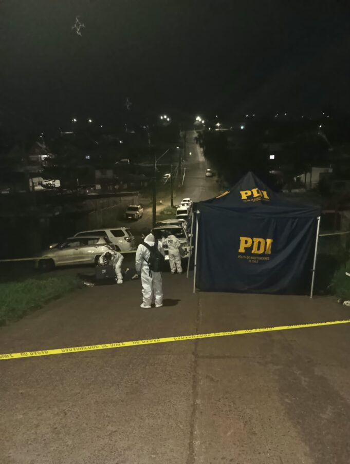 Investigan homicidio a balazos en Pedro de Valdivia: hombre fue encontrado muerto en plena vía pública en Temuco