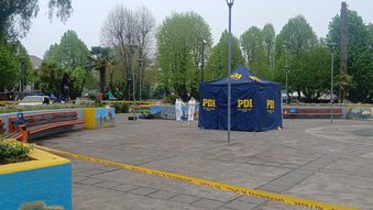 Hombre de 35 años muere tras ser atacado con arma cortante en plena plaza de Nueva Imperial