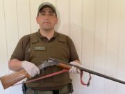 Operativo por violencia intrafamiliar en Gorbea termina con una mujer detenida por tenencia ilegal de armas